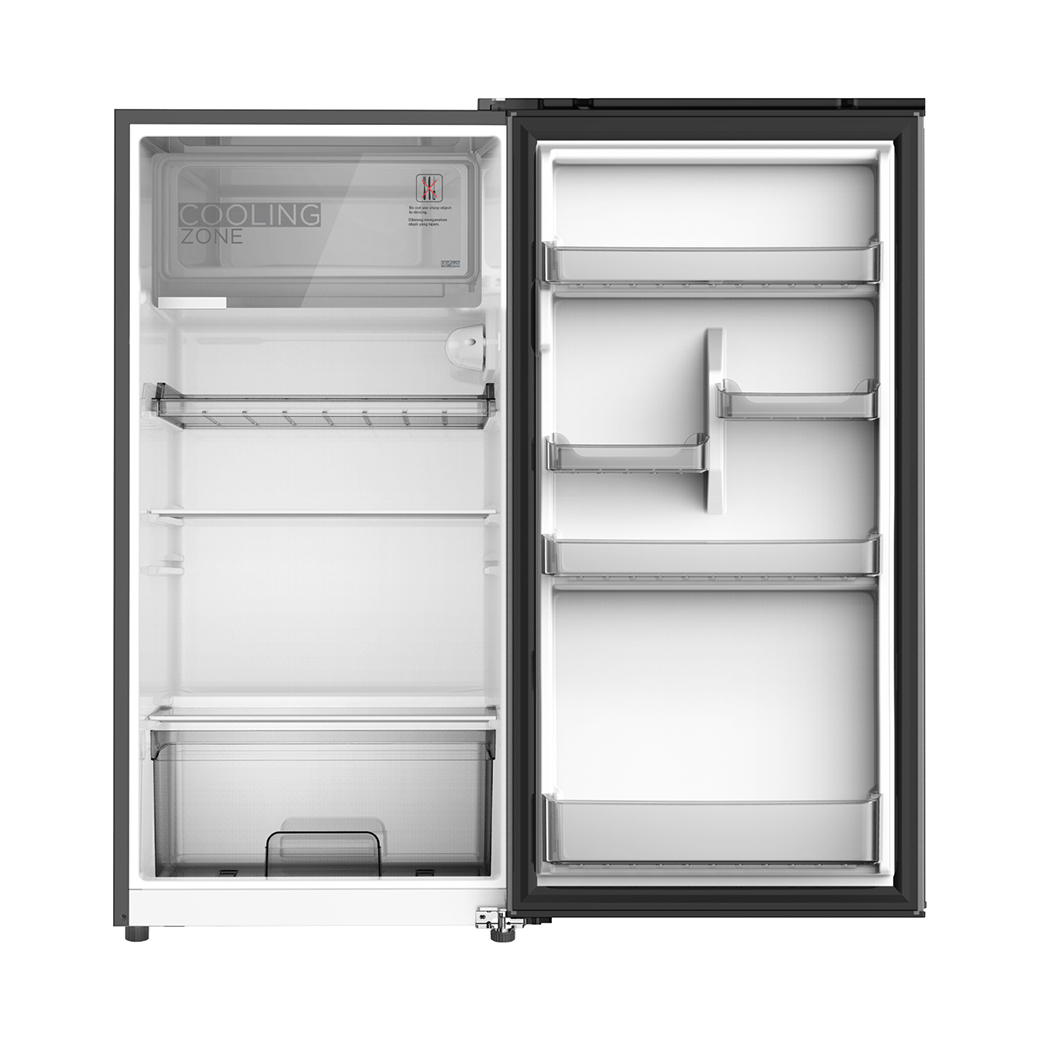 Midea 163L Crystal Silver Single Door Refrigerator thumbnail 2